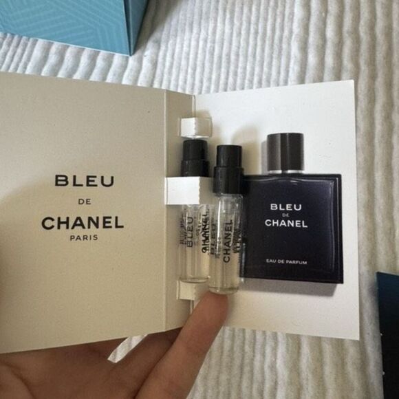 Perfume sample bundle - Chanel Bleu x2, nest x2, CAROLINA HERRERA, Maison Margie - Picture 2 of 7